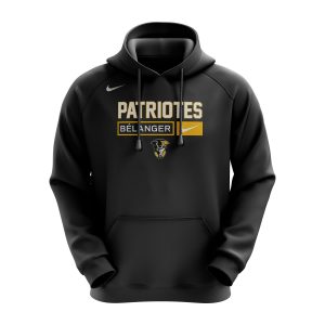 NIKE TEAM CLUB PULLOVER HOODIE - Noir