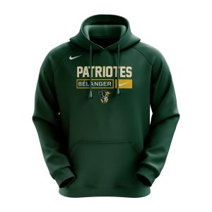 NIKE TEAM CLUB PULLOVER HOODIE - Vert