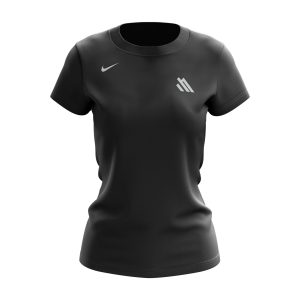 NIKE CORE SS COTON CREW - FEMME - NOIR