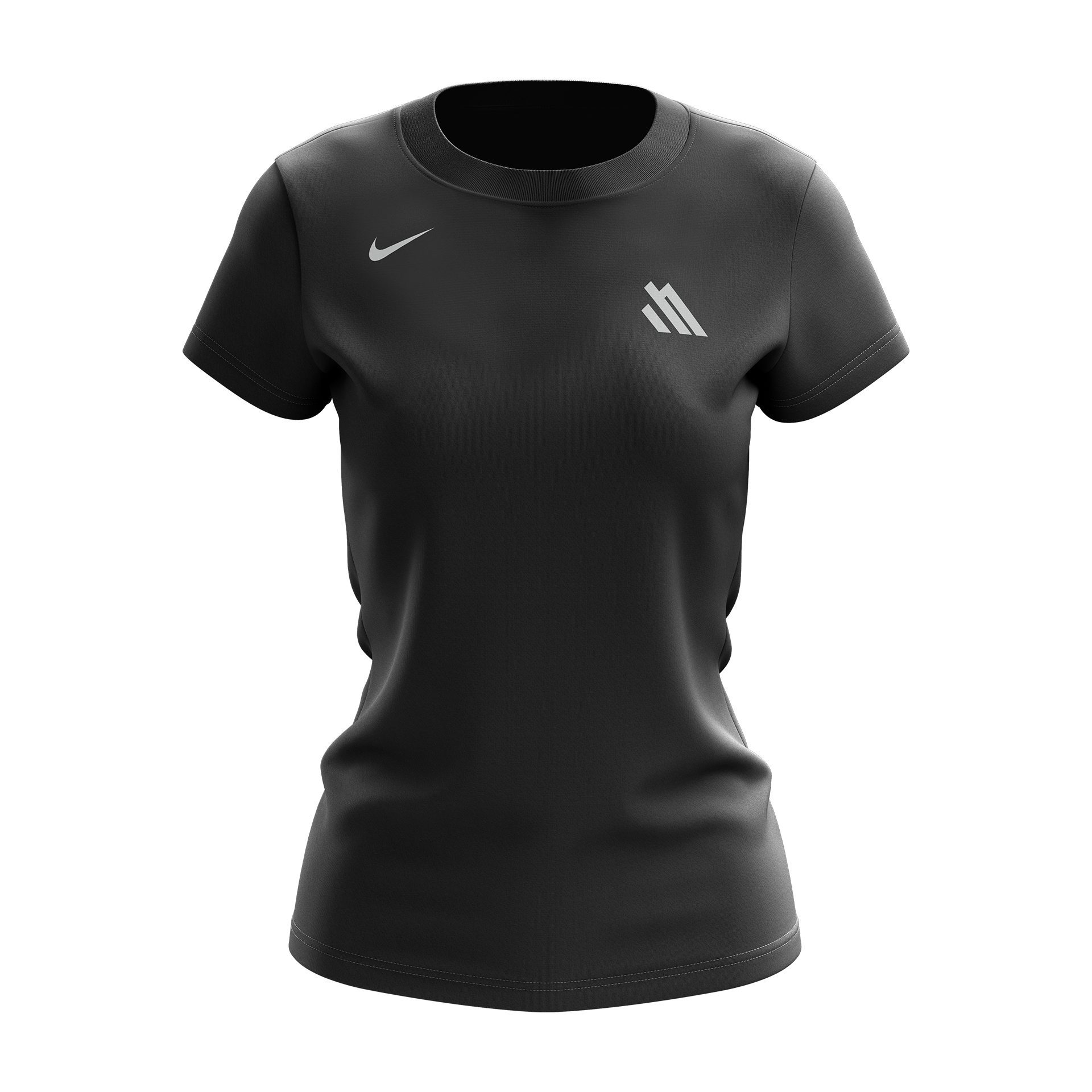 NIKE CORE SS COTON CREW - FEMME - NOIR