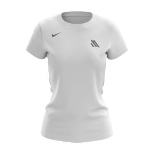 NIKE CORE SS COTON CREW - FEMME - BLANC