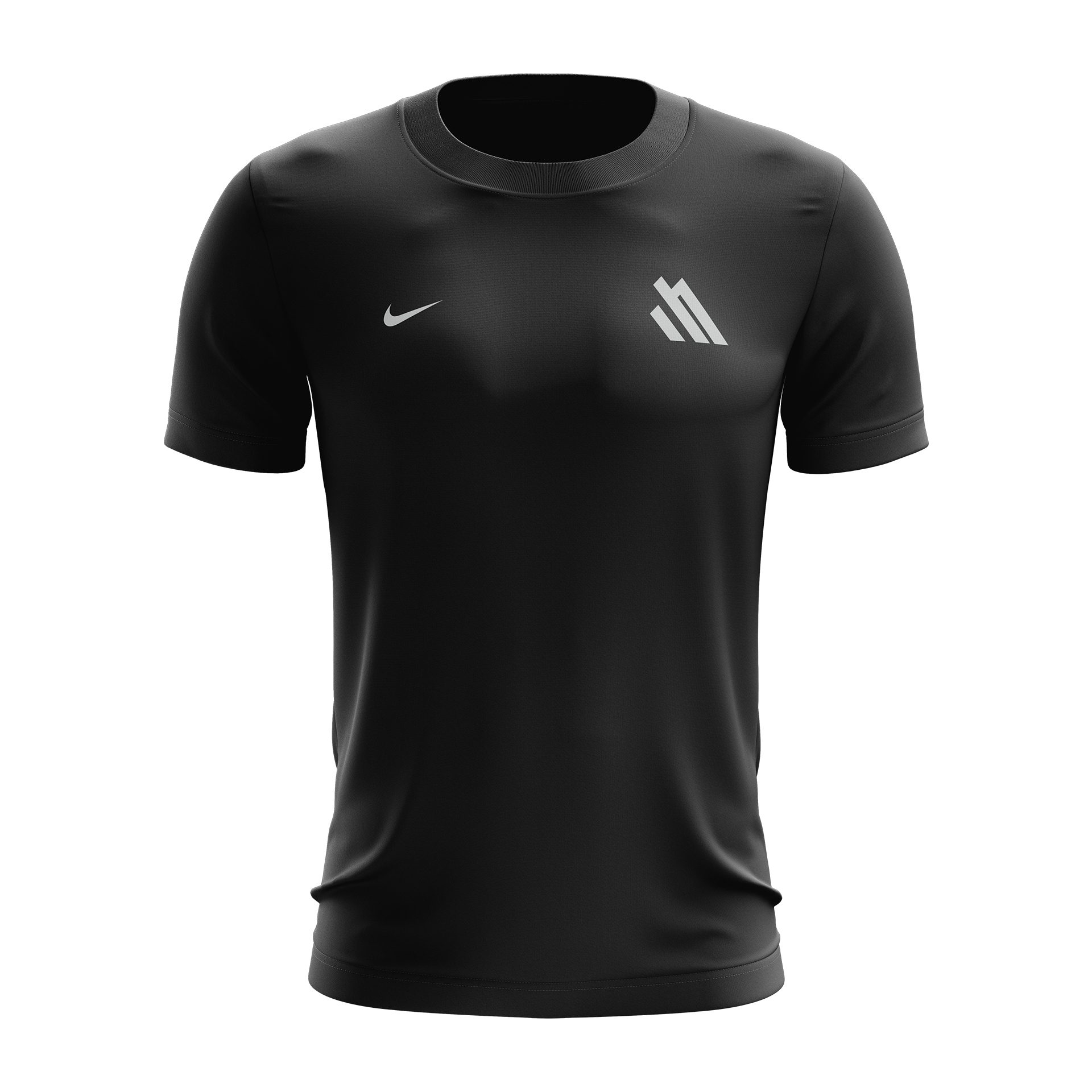 NIKE CORE SS COTON CREW - NOIR