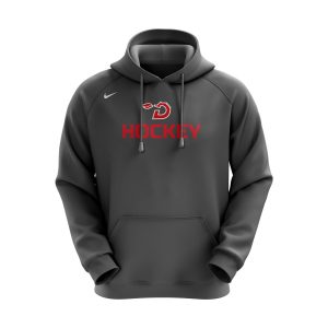 Nike Team Club Pullover Hoodie (GRIS)