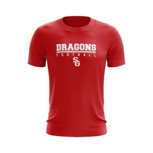 Tshirt Manche courte Coton (Rouge)