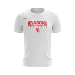 Nike Legend Dri-Fit  Manche Courte (Blanc)