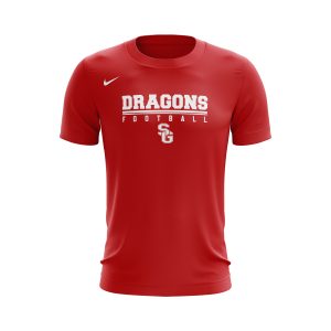 Nike Legend Dri-Fit Manche courte (Rouge)