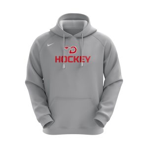 Nike Team Club Pullover Hoodie (GRIS PALE)