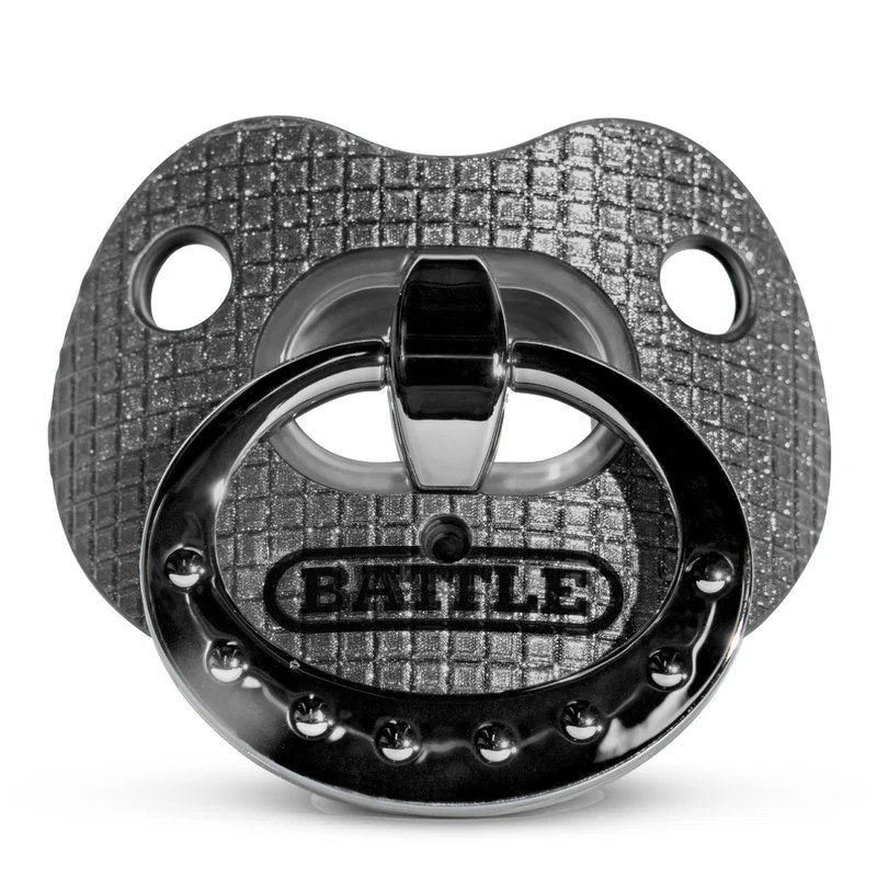 Battle Oxygen 3D Diamonds Binky Mouthguard (Noir)
