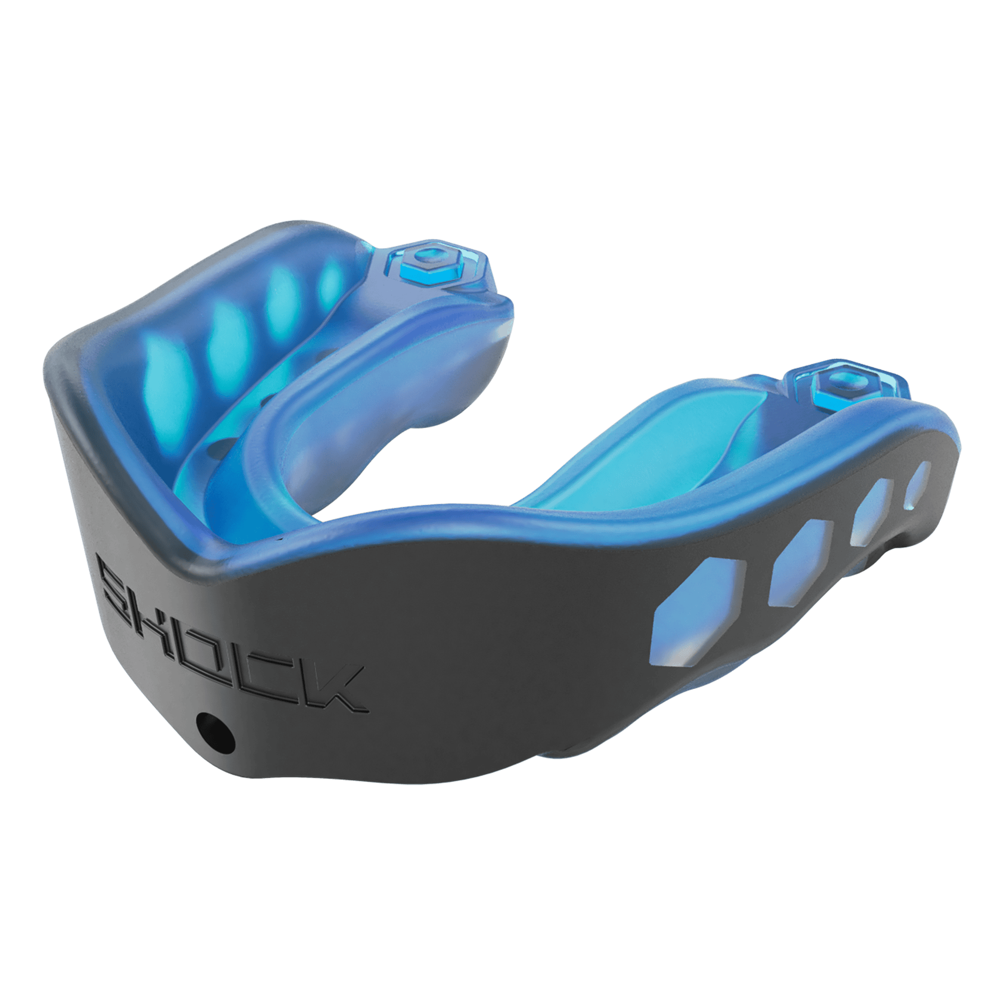 Shock Doctor Gel Max Mouthguard (Noir-Bleu)