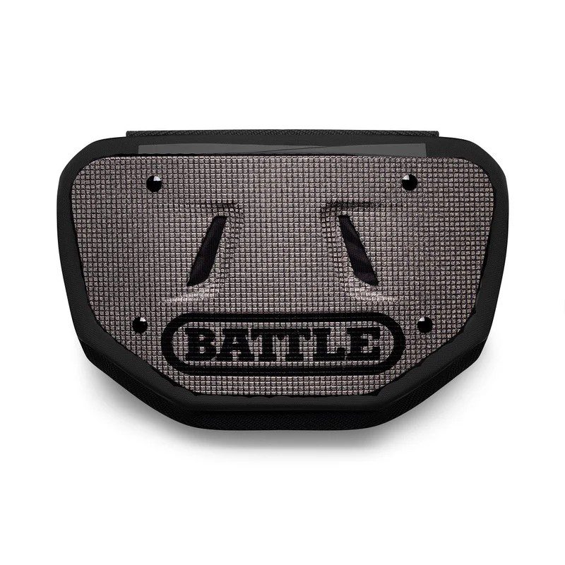 Battle Football Backplate 3D Diamonds (Noir)