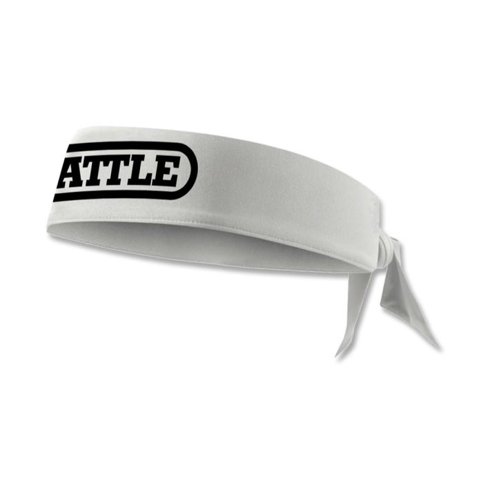Battle Head Tie (Blanc)
