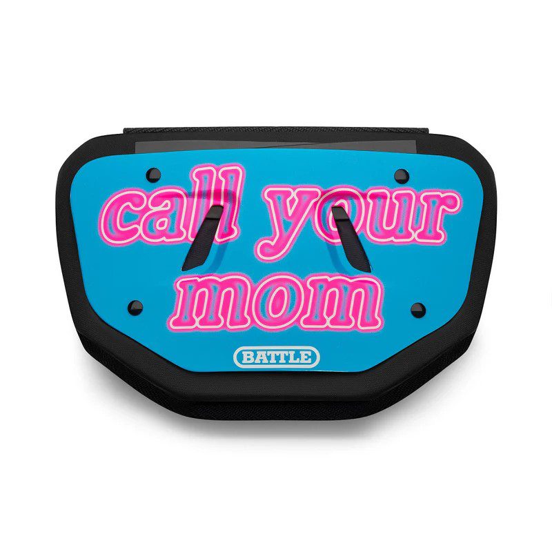 Battle Football Backplate (Call Your Mom)