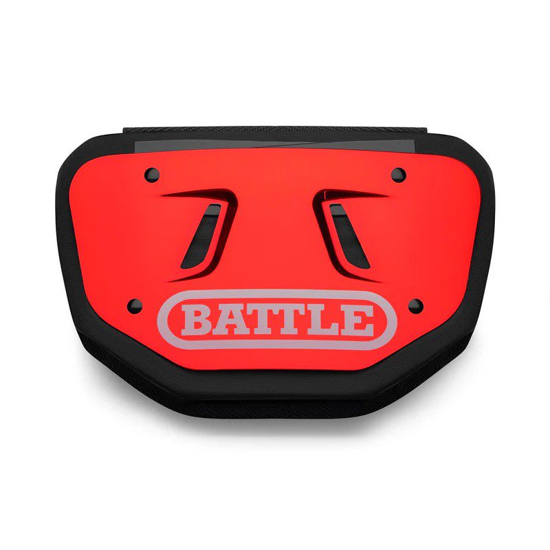 Battle Football Backplate Chrome (Rouge)