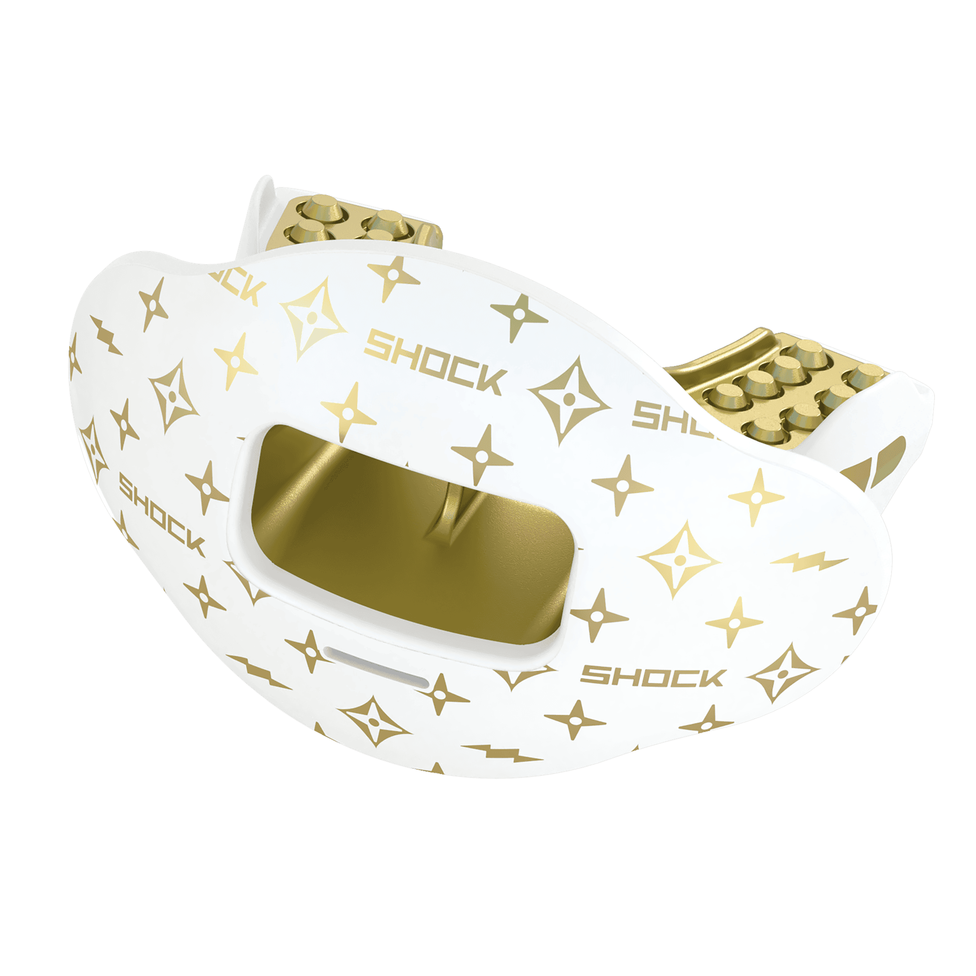 Shock Doctor Max Airflow Mouthguard(Or-Transparent)