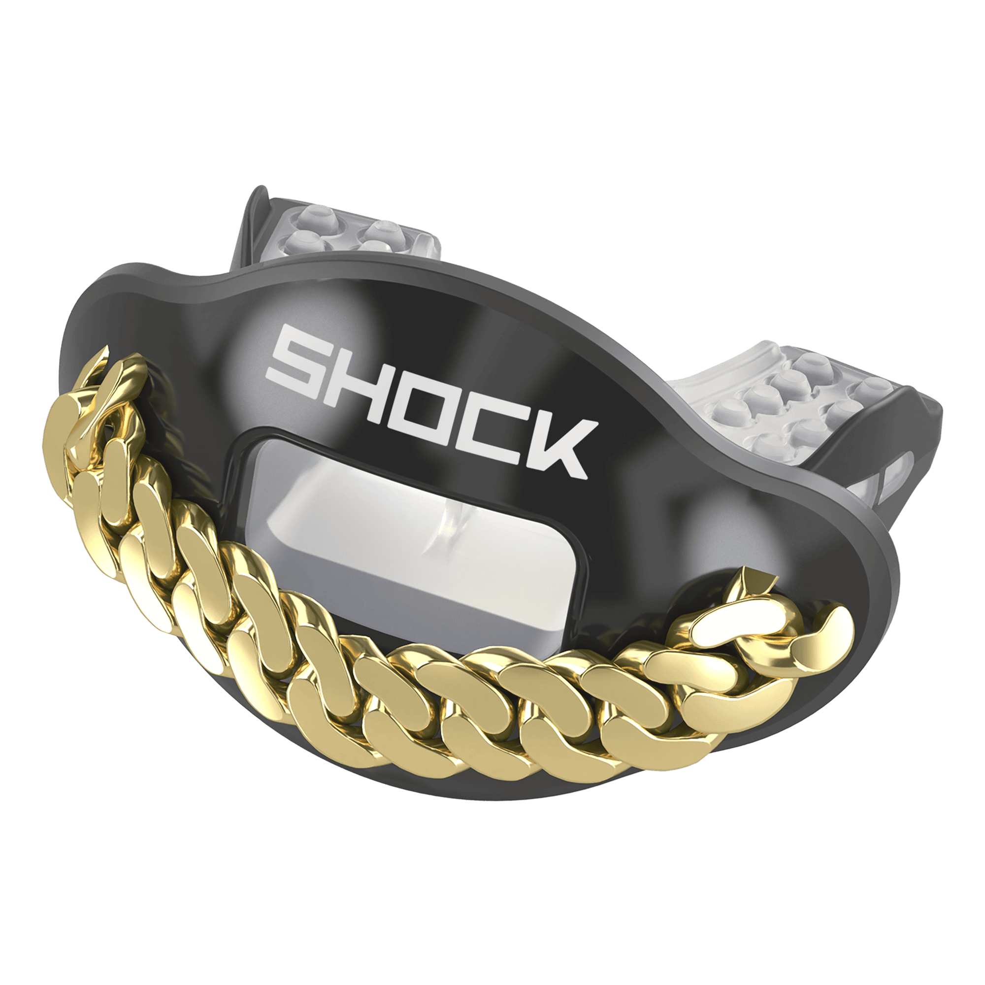 Shock Doctor Max Airflow 3D Chain Mouthguard (Noir)