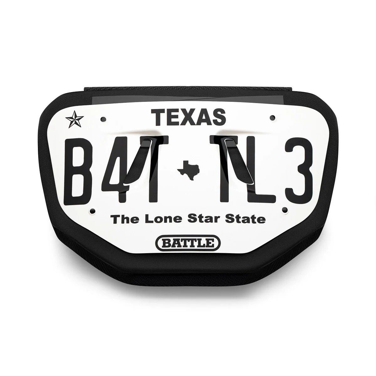 Battle Football Backplate (Texas Plate)